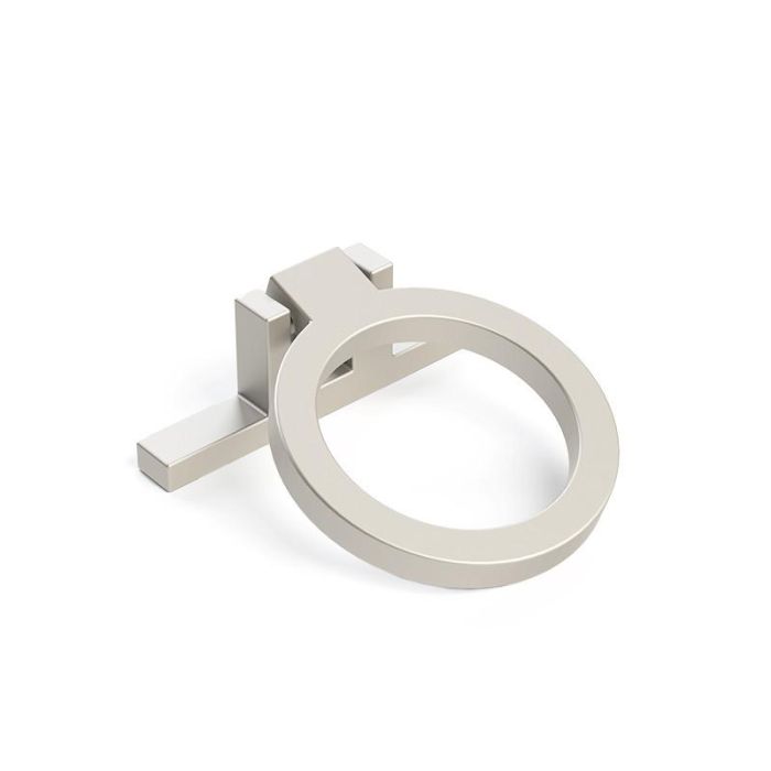 SYSTEM Tirador Zamak Belma Ø50 Acabado Níquel para Muebles, Fijación 2 Agujeros - Diámetro 50 mm 0 SYSTEM Tirador Zamak Belma Ø50 Acabado Níquel para Muebles, Fijación 2 Agujeros - Diámetro 50 mm 0