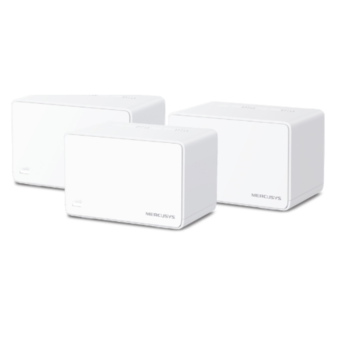 MERCUSYS Halo H80X Sistema de Malla Wi-Fi 6 Doble Banda (2.4 GHz / 5 GHz) Blanco 3 Unidades MERCUSYS Halo H80X Sistema de Malla Wi-Fi 6 Doble Banda (2.4 GHz / 5 GHz) Blanco 3 Unidades