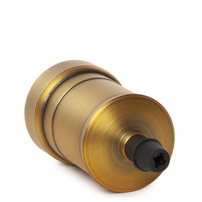 Portalámpara E27 de Cobre Dorado Estilo Retro Vintage SKD-L006 2 Portalámpara E27 de Cobre Dorado Estilo Retro Vintage SKD-L006 2