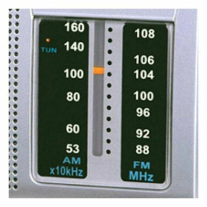 Radio AM/FM Haeger PR-BIB.001A Gris 1