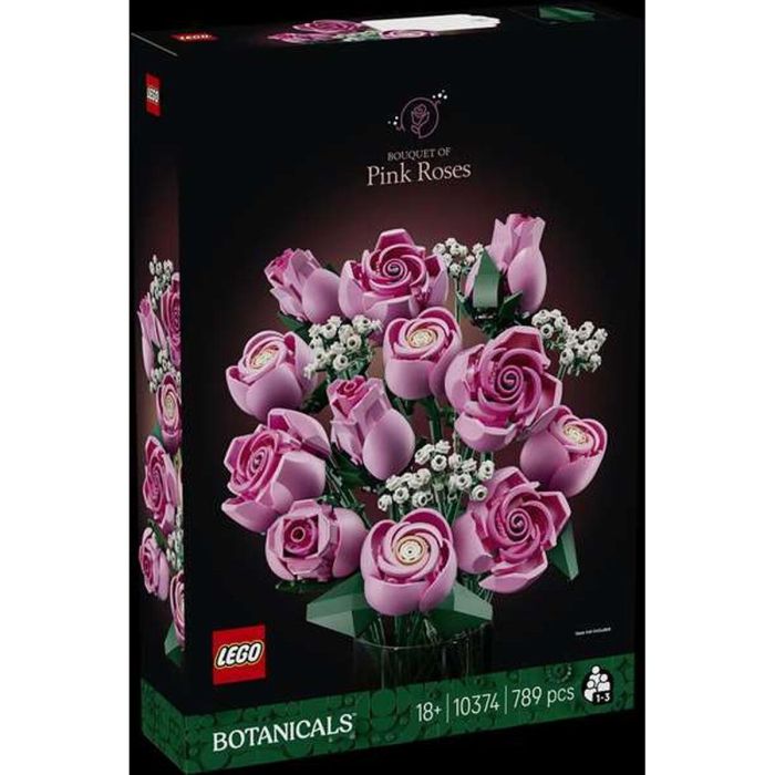 Lego Juego de Construcción Ramo de Rosas Rosadas Botanicals 2