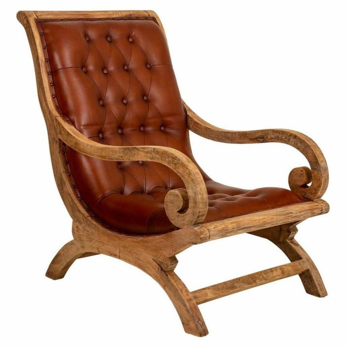 Sillón Alexandra House Living Marrón Natural 98 x 94 x 65 cm 0 Sillón Alexandra House Living Marrón Natural 98 x 94 x 65 cm 0