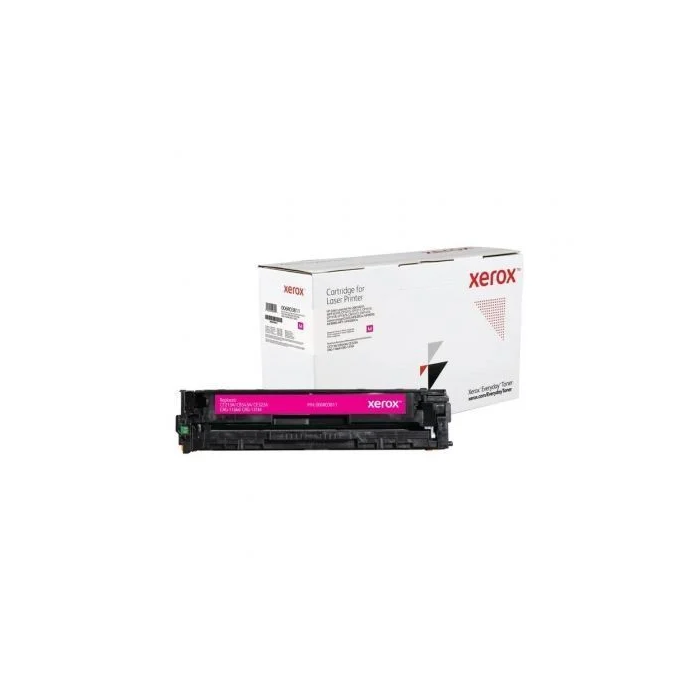 Xerox Everyday Toner Magenta Remanufacturado para HP 131A, 125A, 128A, Color LaserJet Pro 200 M251, CF213A, CB543A, CE323A, CRG-116M