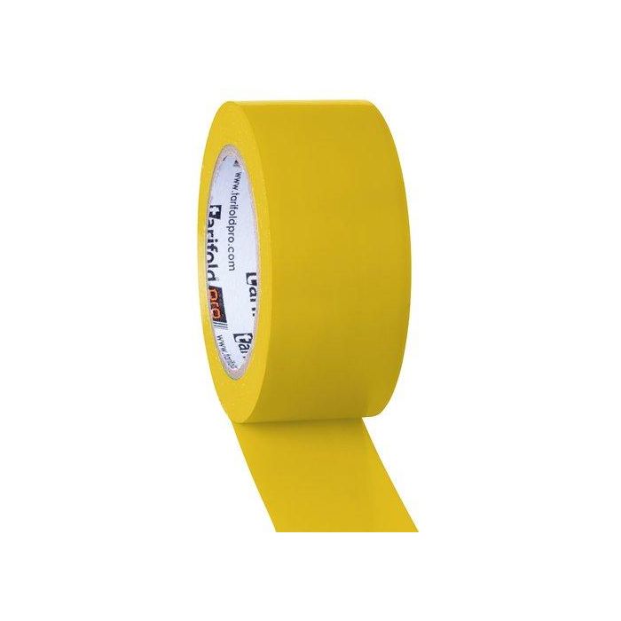 Djois Cinta adhesiva para marcaje y señalización de suelo, 50 mm x 33 m, color amarillo