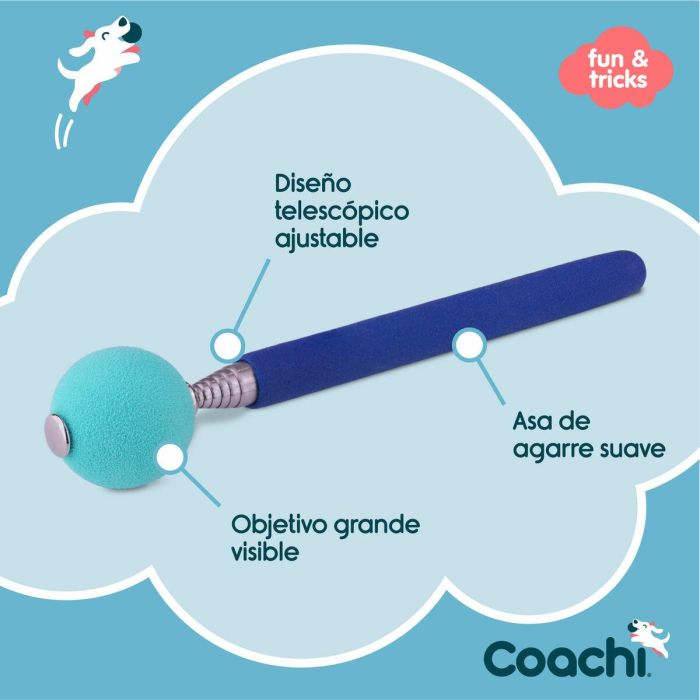 Juguete de adiestramiento Coachi Stick Azul 5