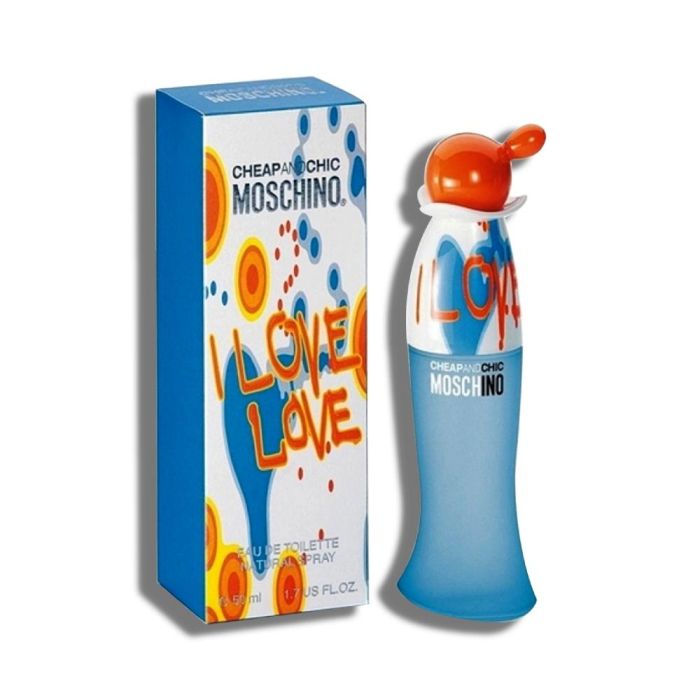 Moschino Cheap and Chic I Love Love Eau de Toilette vaporizador para mujer 100 ml - Fragancia cítrica Moschino Cheap and Chic I Love Love Eau de Toilette vaporizador para mujer 100 ml - Fragancia cítrica