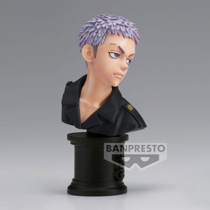 Banpresto Figura Tokyo Revengers Faceculptures Takashi Mitsuya (Ver.A) - Basada en la licencia Tokyo Revengers 3