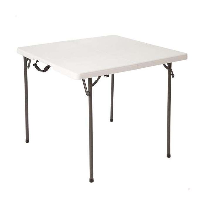 Mesa Plegable Lifetime Blanco 86 x 74 x 86 cm