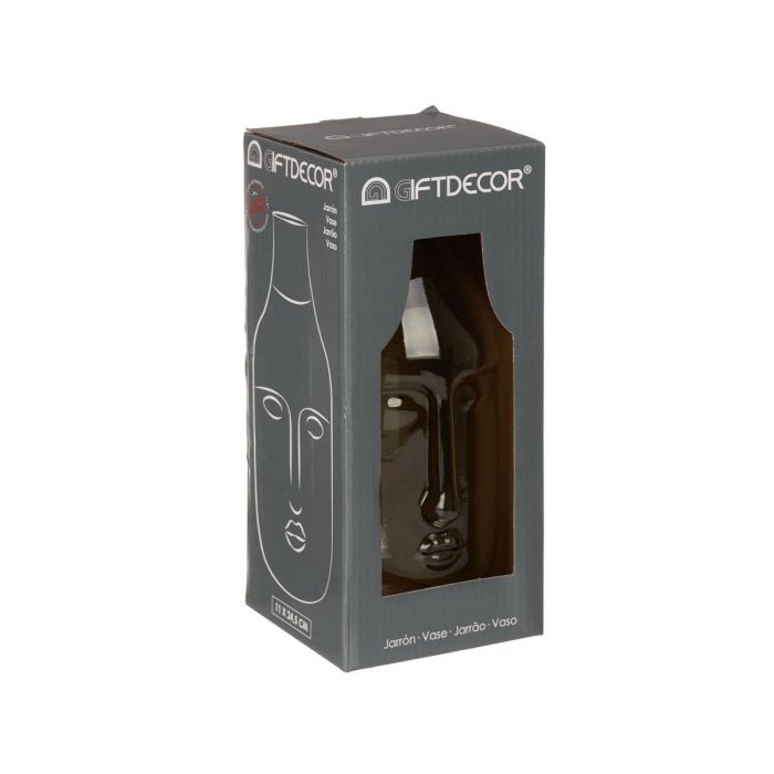 GIFTDECOR Jarron Cristal Cara Verde 11 x 24.5 x 12 cm (Set de 6) 2