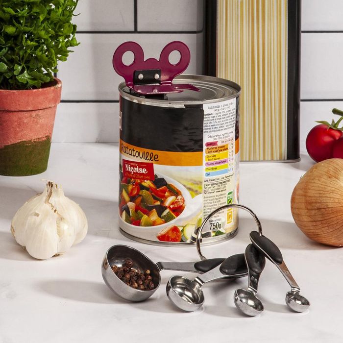 Juego De 4 Cucharas Medir A.Inox Lily Cook 1 Juego De 4 Cucharas Medir A.Inox Lily Cook 1