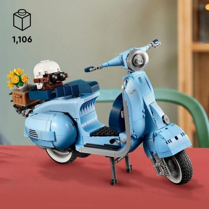 LEGO 10299 Vespa 125 Scooter Vintage Italiano – Colección de Iconos para Adultos – Maqueta a Escala 1 LEGO 10299 Vespa 125 Scooter Vintage Italiano – Colección de Iconos para Adultos – Maqueta a Escala 1