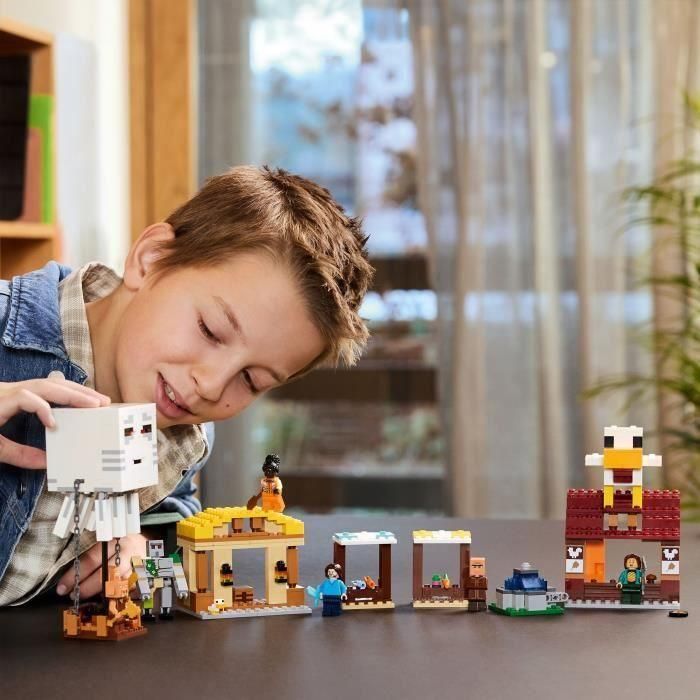 LEGO Minecraft 21273 Ghasts Attack the Village - Juego para niños de 10 años en adelante 4 LEGO Minecraft 21273 Ghasts Attack the Village - Juego para niños de 10 años en adelante 4