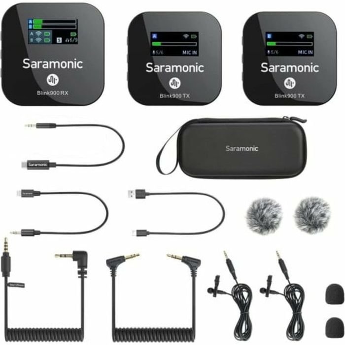 Adaptador USB-C a HDMI Saramonic Negro