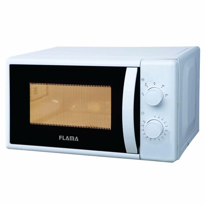 Microondas Flama 1824FL/ 700W/ Capacidad 20L/ Blanco 1 Microondas Flama 1824FL/ 700W/ Capacidad 20L/ Blanco 1