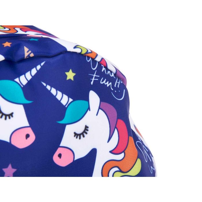 Mochila Infantil Unicornio Pincello 22x28x12 cm - Estampado Colorido (12 Unidades) 3 Mochila Infantil Unicornio Pincello 22x28x12 cm - Estampado Colorido (12 Unidades) 3