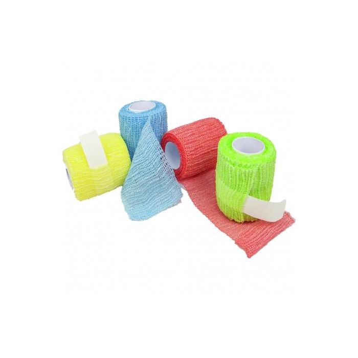 B. Braun Askina Light Haft Color Vet Venda Elástica Cohesiva 6 cm x 5M, 12 Unidades