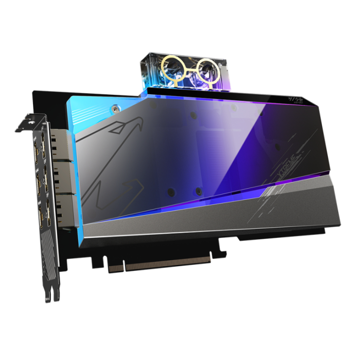 GIGABYTE AORUS XTREME WATERFORCE WB 12G NVIDIA GeForce RTX 3080 Ti 12GB GDDR6X Tarjeta Gráfica PCI-E 4.0 Refrigeración Líquida GIGABYTE AORUS XTREME WATERFORCE WB 12G NVIDIA GeForce RTX 3080 Ti 12GB GDDR6X Tarjeta Gráfica PCI-E 4.0 Refrigeración Líquida