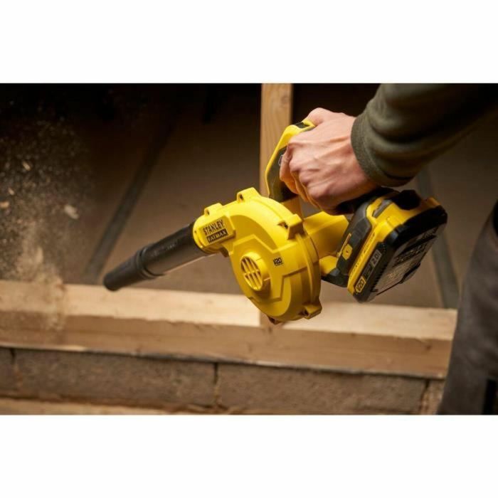 STANLEY FATMAX SFMCBL01B-XJ Soplador V20 288 km/h 18V Litio Sin Batería 4