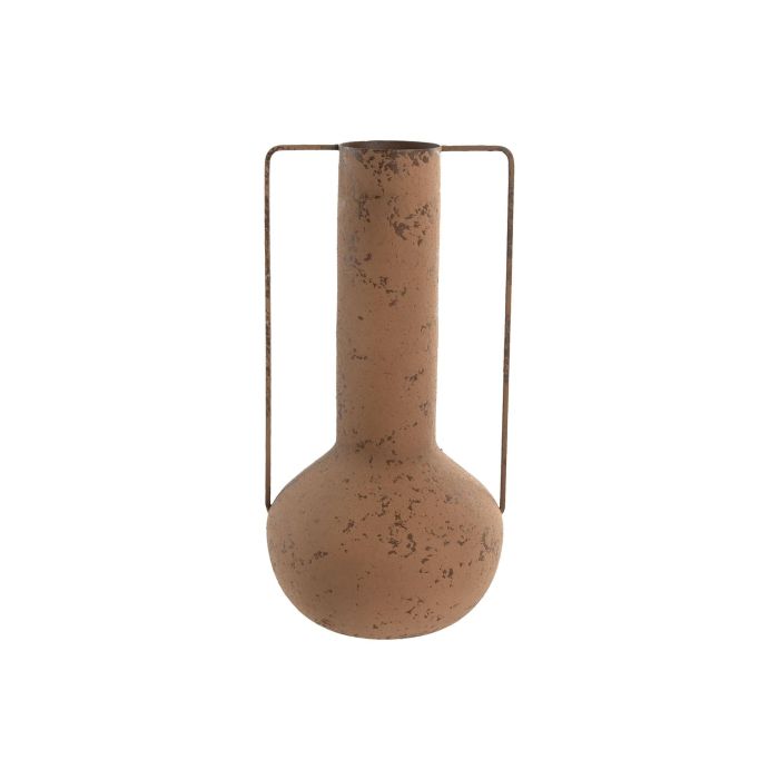DKD Home Decor Jarrón de Decoración Vintage de Metal, Color Marrón Claro, 17 x 34.5 x 17 cm - Pack de 6 Unidades DKD Home Decor Jarrón de Decoración Vintage de Metal, Color Marrón Claro, 17 x 34.5 x 17 cm - Pack de 6 Unidades