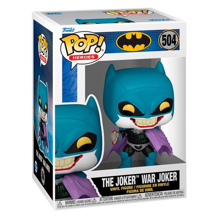 FUNKO Figura POP DC Comics Batman The Joker War Joker Vinilo 9cm