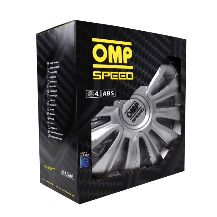Omp Speed Juego De 4 Tapacubos Magnum Color Plata 16 Pulgadas OMPS07011602 8 Omp Speed Juego De 4 Tapacubos Magnum Color Plata 16 Pulgadas OMPS07011602 8