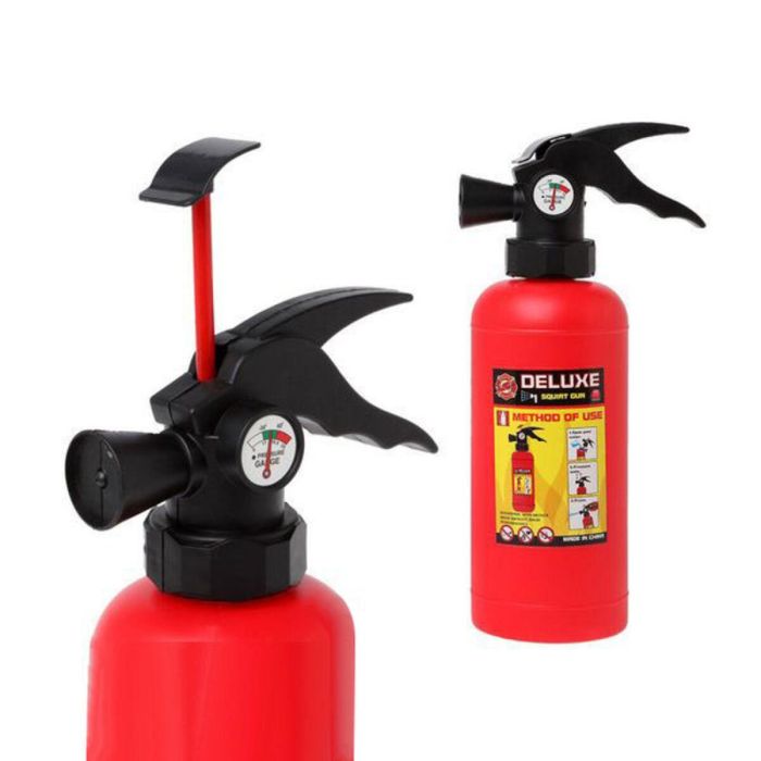 Extintor 30 cm Broma Payaso Lanza Agua Extintor 30 cm Broma Payaso Lanza Agua