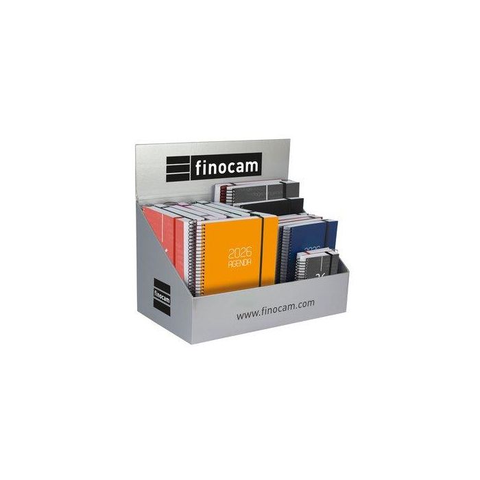Agenda Anual (2026) Catalan Finocam Espiral D/P Assortiment Expositor De 18