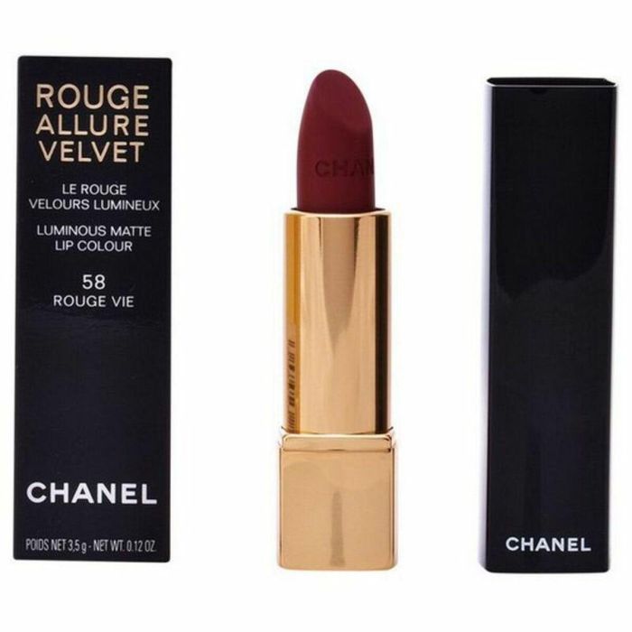 Chanel IL46A-III ROUGE ALLURE VELVET #43 La Favorite - Labial Mate Aterciopelado Hidratante Larga Duración 3.5g 25