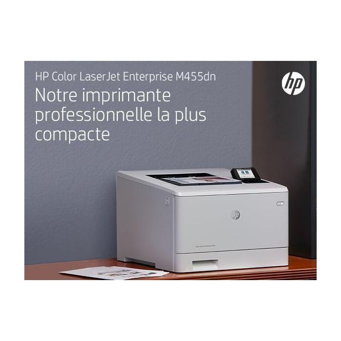 HP Impresora Láser Color LaserJet Enterprise M455DN Doble Cara Automática Duplex 3PZ95A Blanca 15