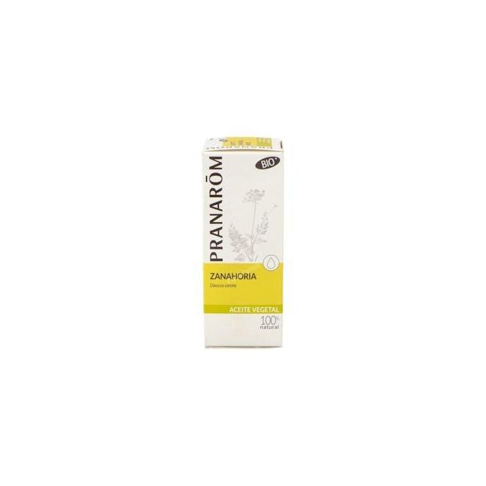PRANAROM Aceite Vegetal Bio Zanahoria 50ml para Piel Dorada y Bronceado Natural