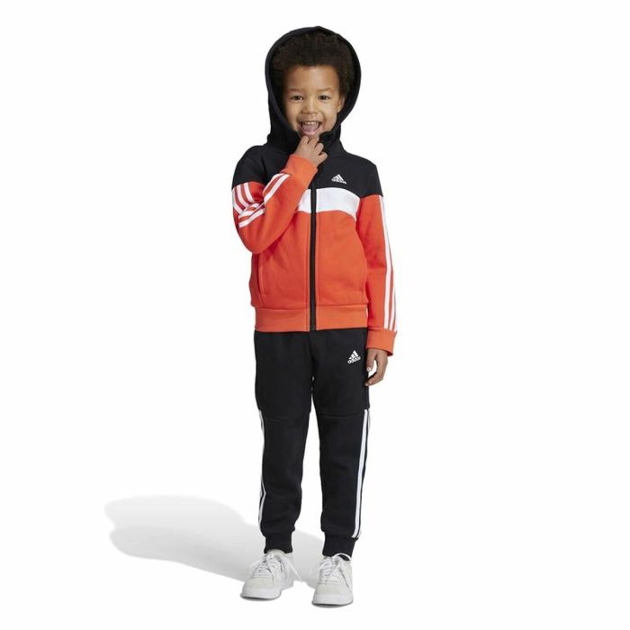Conjunto Deportivo para Niños Adidas IV7437 Negro 4 Conjunto Deportivo para Niños Adidas IV7437 Negro 4