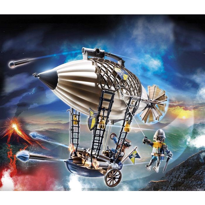 Playmobil Zeppelin Novelmore Dario DaVanci con Bruce Benett, cañones y accesorios 1 Playmobil Zeppelin Novelmore Dario DaVanci con Bruce Benett, cañones y accesorios 1