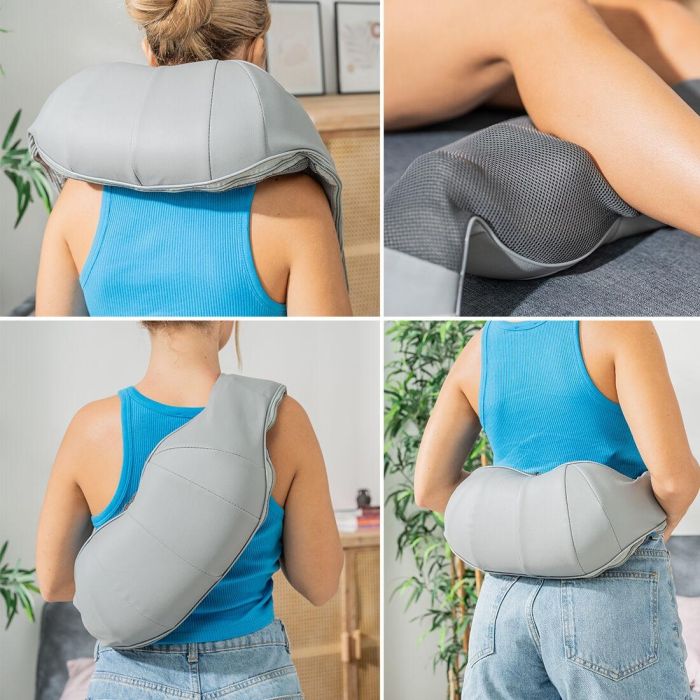 Masajeador Shiatsu Recargable Pro Massatsu InnovaGoods 3 Masajeador Shiatsu Recargable Pro Massatsu InnovaGoods 3