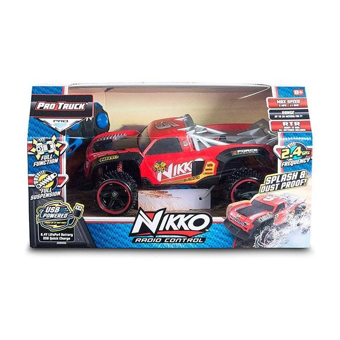 Nikko Coche Teledirigido Radio Control ProTruck NKT10060 - Todoterreno, Rojo/Verde 2 Nikko Coche Teledirigido Radio Control ProTruck NKT10060 - Todoterreno, Rojo/Verde 2