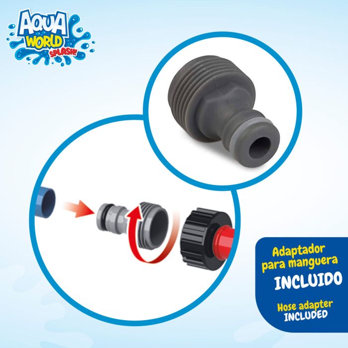 Juguete Aspersor Rociador de Agua Colorbaby Plástico 28 x 9 x 20 cm (6 Unidades) 2 Juguete Aspersor Rociador de Agua Colorbaby Plástico 28 x 9 x 20 cm (6 Unidades) 2