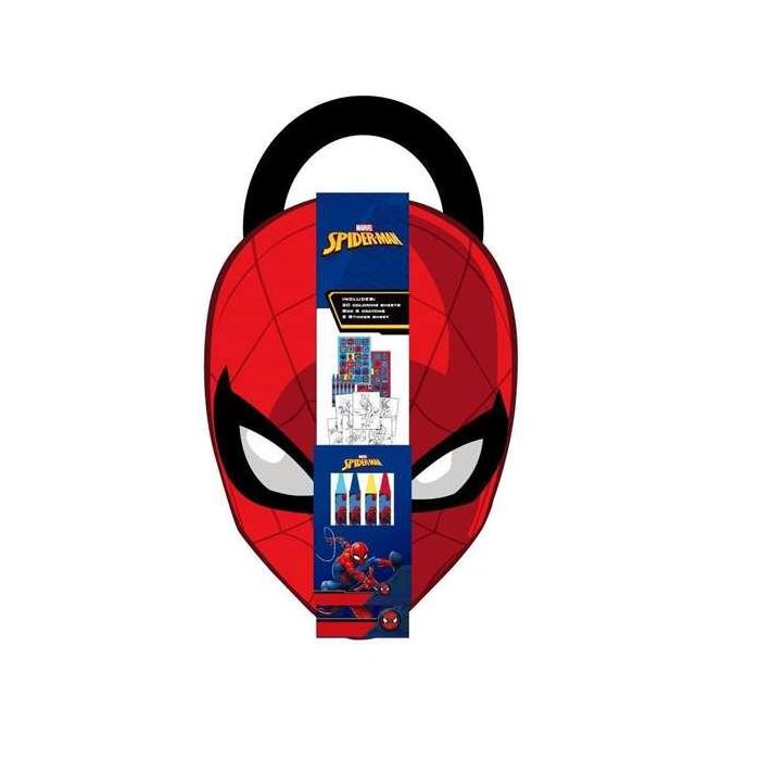 Cerdá Álbum de actividades y colorear Spiderman para niños 3+ años color rojo 25x29x0.1 cm Cerdá Álbum de actividades y colorear Spiderman para niños 3+ años color rojo 25x29x0.1 cm