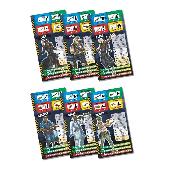 Zombicide ZGU01ES Juego de Mesa Cooperativo Zombicide: Gear Up Español 1-6 Jugadores 14 Años 2