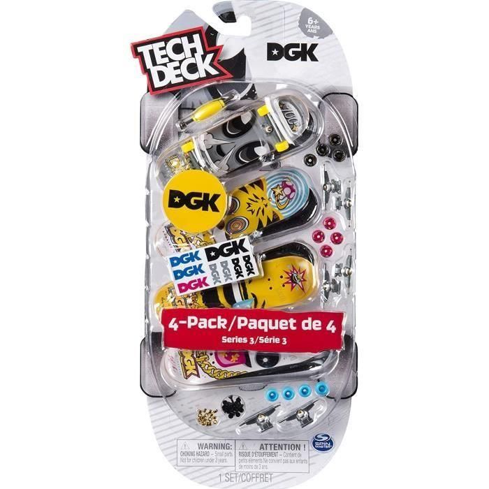 Tech Deck Pack 4 Surtido 6028815 Spin Master 3 Tech Deck Pack 4 Surtido 6028815 Spin Master 3