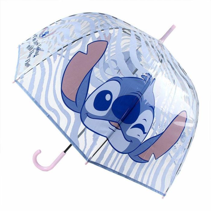 Cerdá Paraguas Manual Poe para Adulto con Licencia Oficial Stitch, 60 cm de Diámetro, Color Azul Cerdá Paraguas Manual Poe para Adulto con Licencia Oficial Stitch, 60 cm de Diámetro, Color Azul
