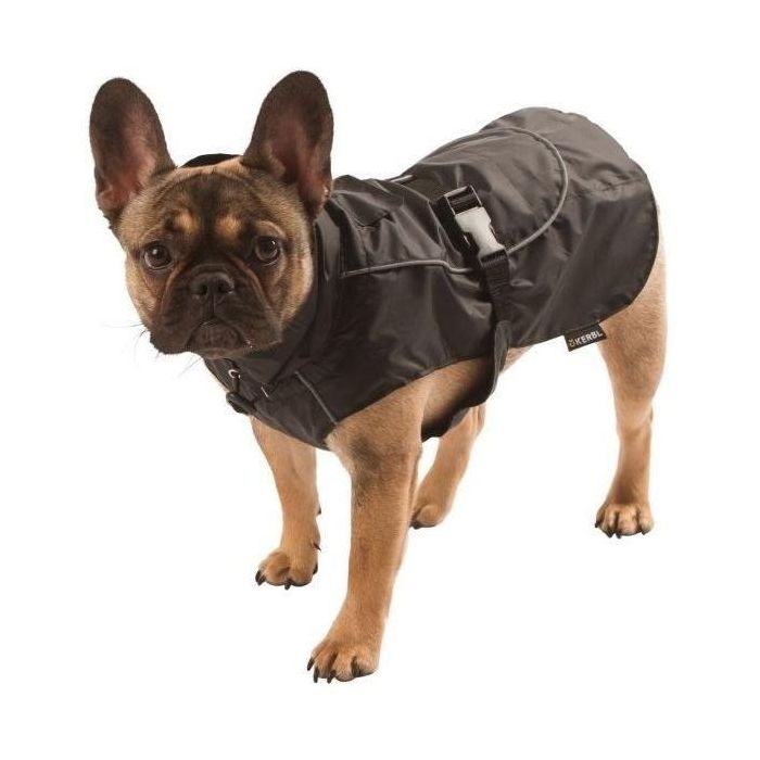 Kerbl AUC4018653928042 Chubasquero Impermeable para Perro Modelo KERBKL FORKS, Color Negro, Talla M, 40 cm de Largo de Espalda 3 Kerbl AUC4018653928042 Chubasquero Impermeable para Perro Modelo KERBKL FORKS, Color Negro, Talla M, 40 cm de Largo de Espalda 3