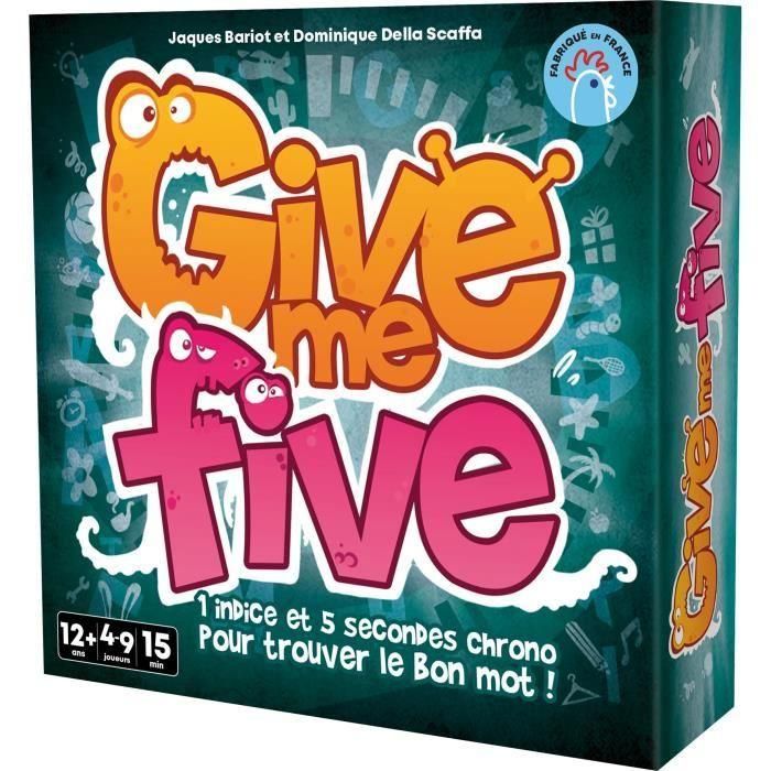 Asmodee ASM3760052143762 Dame cinco - Juego de comunicación en equipo - 12 años 0 Asmodee ASM3760052143762 Dame cinco - Juego de comunicación en equipo - 12 años 0