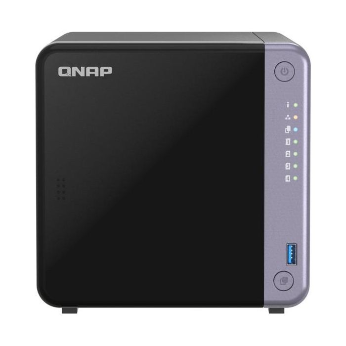 QNAP TS-432X-4G 4-bay NAS AL524 Quad Core 2.0GHz 4GB DDR4 (ampliable a 16GB) 10GbE SFP+ Servidor de Almacenamiento 1