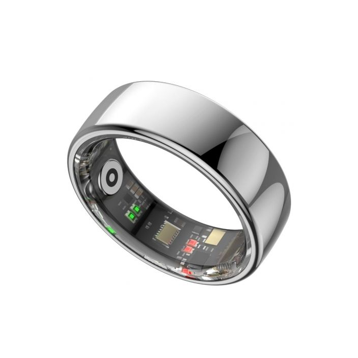 Anillo Inteligente Leotec Kör Ha Talla 10/ Ø20mm/ Notificaciones/ Frecuencia Cardíaca/ Plata 2 Anillo Inteligente Leotec Kör Ha Talla 10/ Ø20mm/ Notificaciones/ Frecuencia Cardíaca/ Plata 2