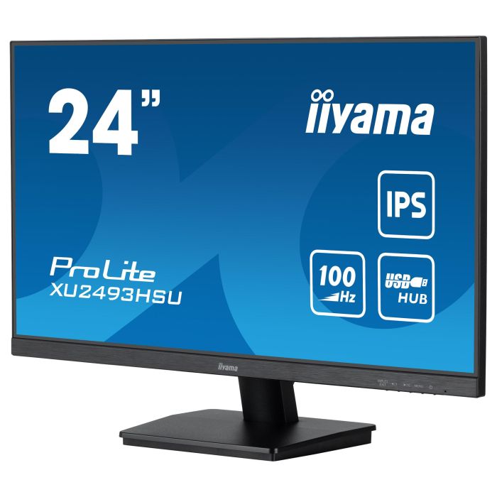 IIYAMA XU2493HSU-B7 60.5cm (23.8") 1920x1080 Full HD LED IPS 1ms 100Hz 2xUSB HDMI DP
