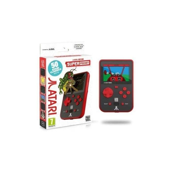 Atari 5060990240799 Consola Retrogaming Super Pocket Solo para Juegos 1