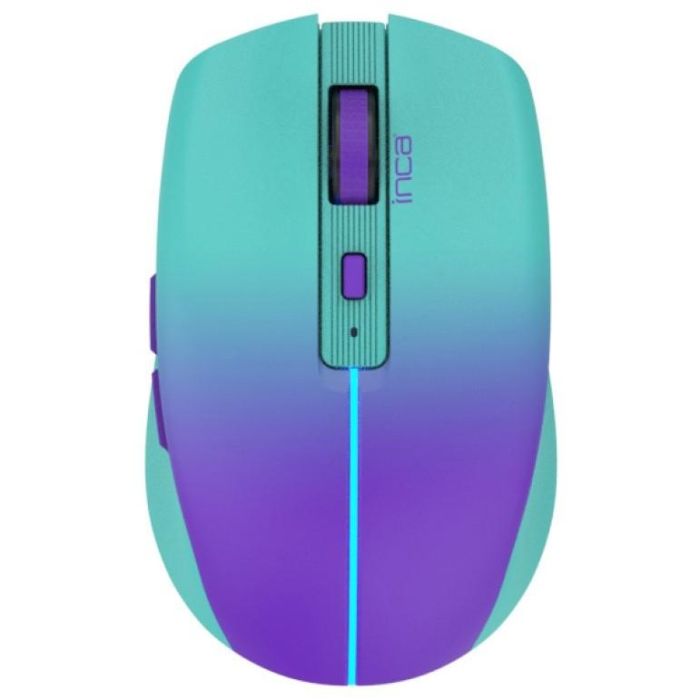 INCA Maus IWM-511RM 1600 DPI,Wrls & BT,6D Taste, Blau 0 INCA Maus IWM-511RM 1600 DPI,Wrls & BT,6D Taste, Blau 0