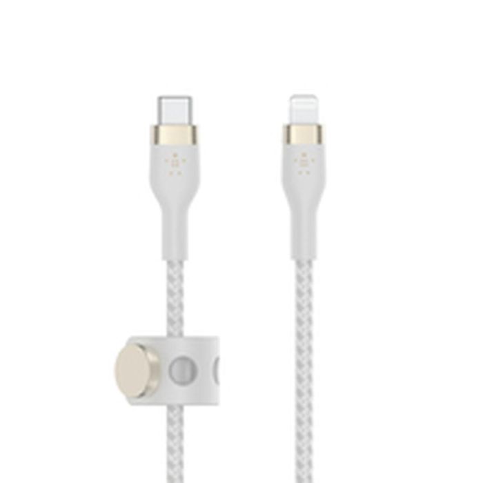 Cable Lightning Belkin CAA011BT3MWH Blanco 3 m 1