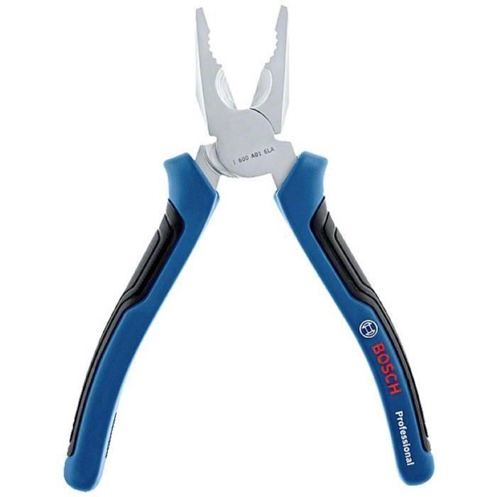 Alicate universal - BOSCH PROFESSIONAL - 180 mm - Robusto - Duradero - Mecanismo de palanca optimizado Alicate universal - BOSCH PROFESSIONAL - 180 mm - Robusto - Duradero - Mecanismo de palanca optimizado