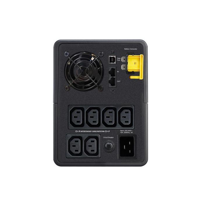 APC BX2200MI Sistema de Alimentación Ininterrumpida (UPS) Línea Interactiva 2,2 kVA 1200 W 6 Salidas AC Compacto Negro 1 APC BX2200MI Sistema de Alimentación Ininterrumpida (UPS) Línea Interactiva 2,2 kVA 1200 W 6 Salidas AC Compacto Negro 1