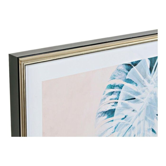 Cuadro Tropical DKD Home Decor Rosa Turquesa 4 x 80 x 60 cm (3 Unidades) 2 Cuadro Tropical DKD Home Decor Rosa Turquesa 4 x 80 x 60 cm (3 Unidades) 2